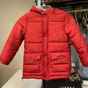 Jenie and Jack red jacket 4-5t